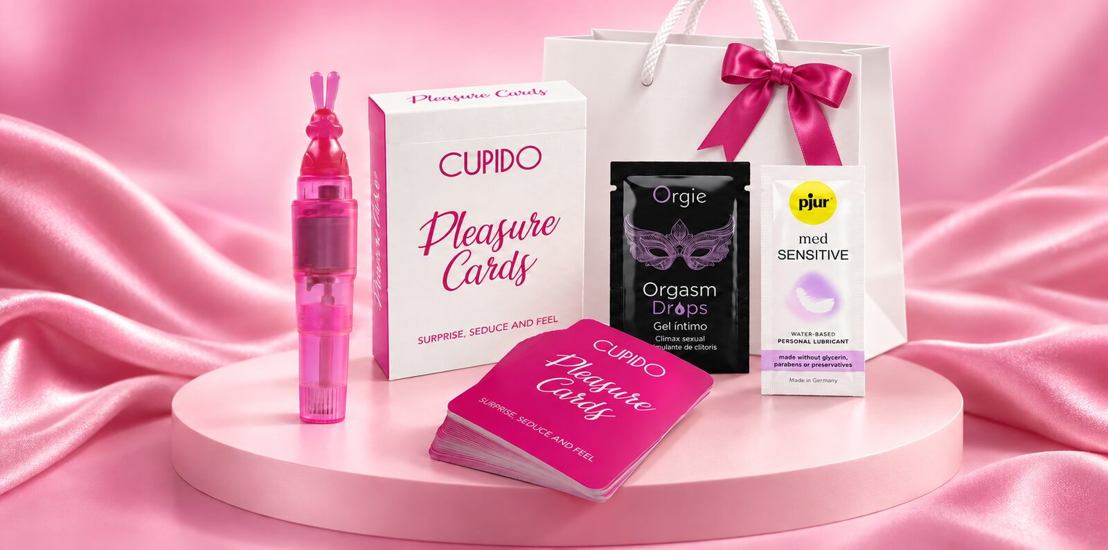 Kit de brinquedos eróticos